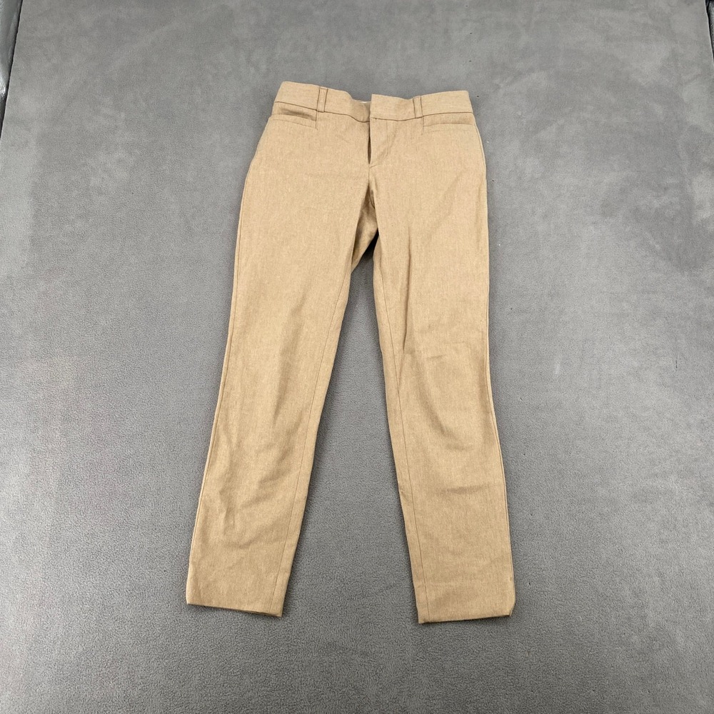 Banana Republic Sloan Slim Fit Dress Pants Tan Khaki Bi-Stretch Trousers 7079